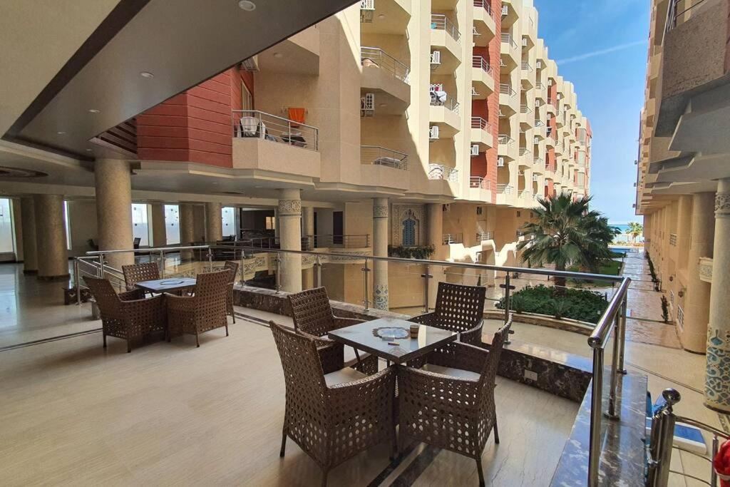 Casablanca Beach Direct Sea View Tow Bedroom Apartment Hurghada Ngoại thất bức ảnh
