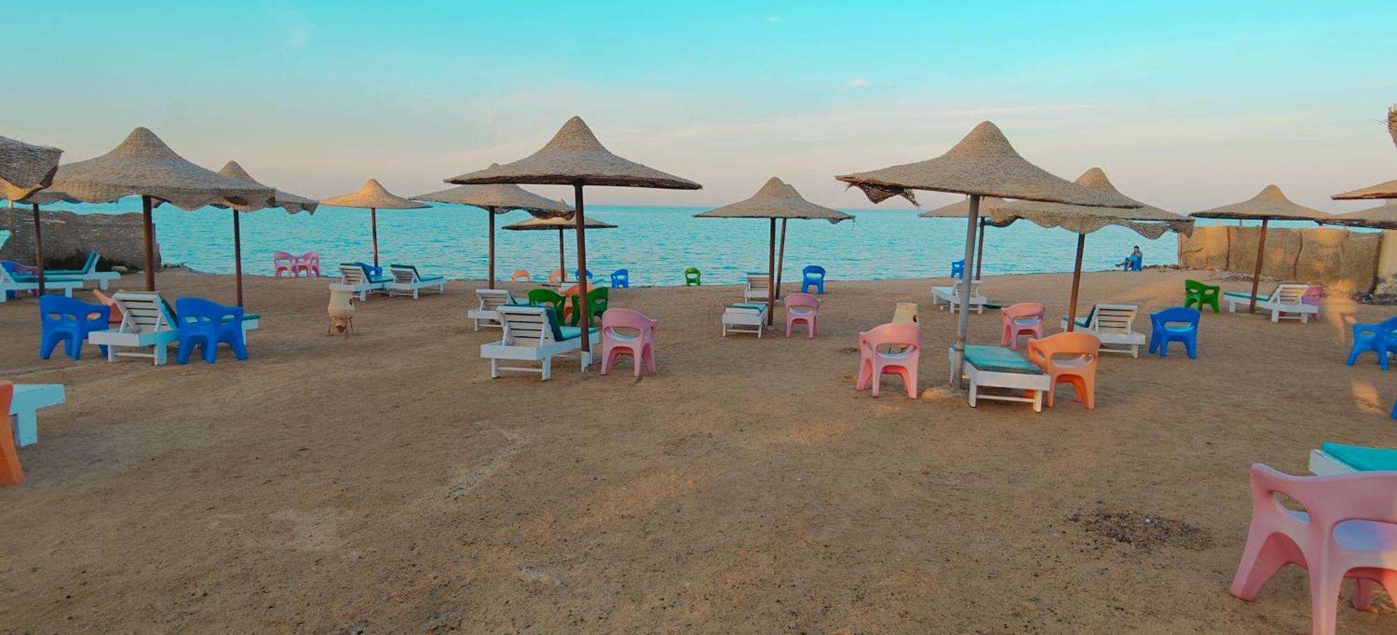 Casablanca Beach Direct Sea View Tow Bedroom Apartment Hurghada Phòng bức ảnh