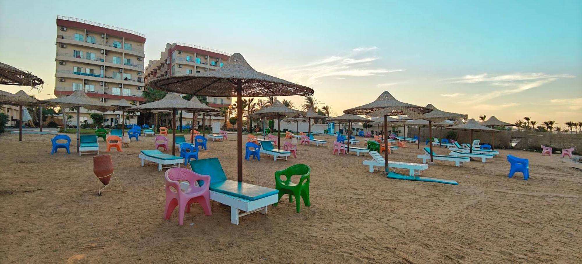 Casablanca Beach Direct Sea View Tow Bedroom Apartment Hurghada Phòng bức ảnh
