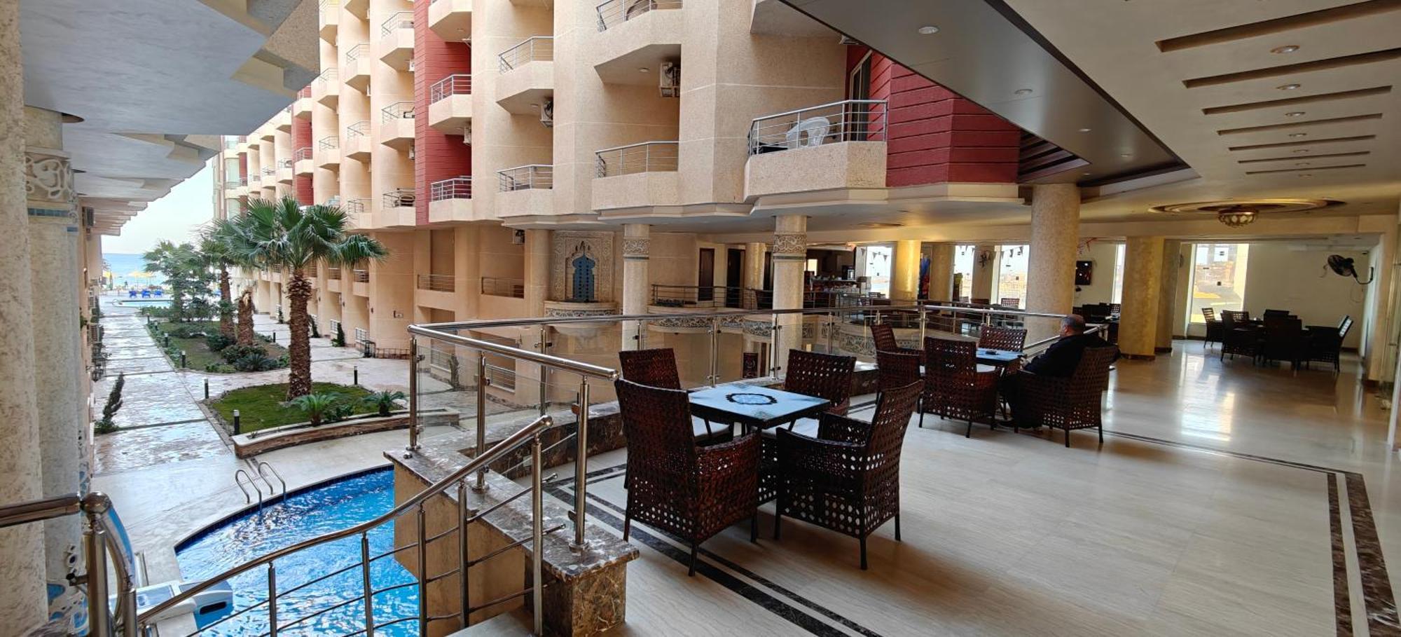 Casablanca Beach Direct Sea View Tow Bedroom Apartment Hurghada Phòng bức ảnh