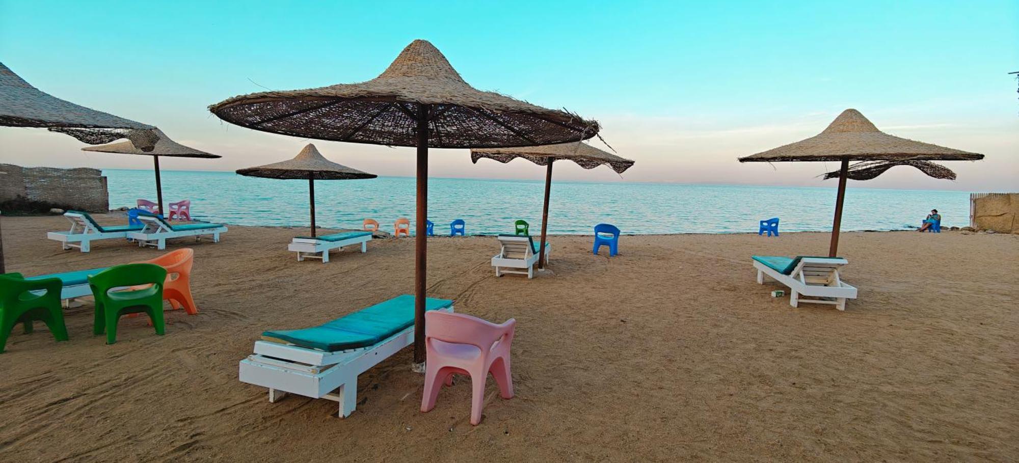 Casablanca Beach Direct Sea View Tow Bedroom Apartment Hurghada Phòng bức ảnh